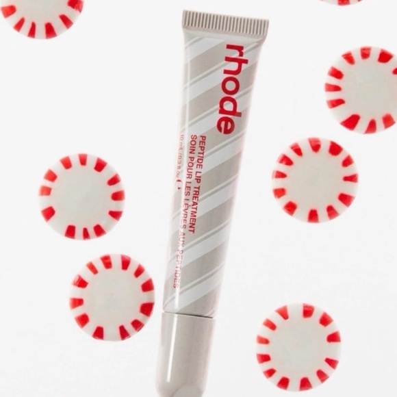 Rhode Lip Treatment in Gray and Red
